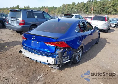 2017 Lexus Is 300 z USA, uszkodzony, nr VIN JTHCM1D24H5019067